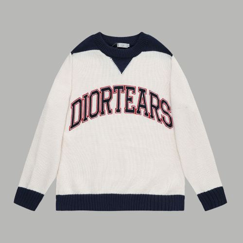 Dior Men Womens Sweater Luxury Brand Mens Knitwear Top Quality   