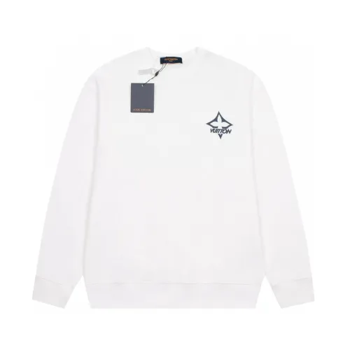 Louis Vuitton Womens Mens Long Sleeve Sweatshirt Luxury Brand Mens Hoodie   
