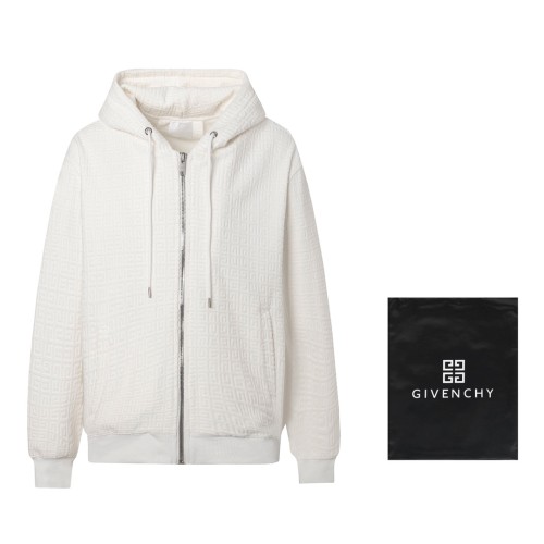 Givenchy Womens Mens Long Sleeve Sweatshirt Zip Hoodie Luxury Brand Mens Sweatshirt   