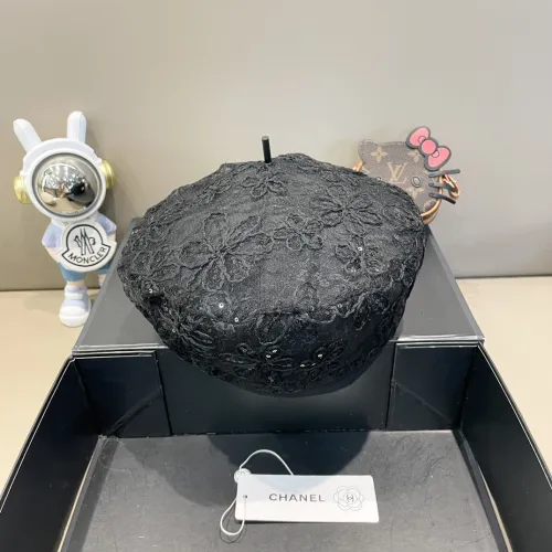 Chanel Womens Hats Luxury Brand Beret Hat with Original Box  