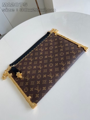 Louis Vuitton Womens Bags Messenger Shoulder Bags Luxury Brand Lucky Trunk Monogram Canvas with Original Box  