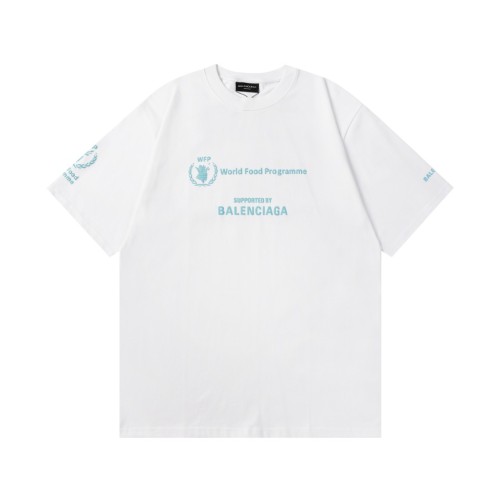 Balenciaga Luxury Brand Women Mens Short Sleeve T-Shirt   