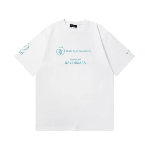 Balenciaga Luxury Brand Women Mens Short Sleeve T-Shirt   