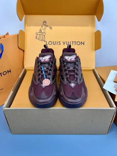 Louis Vuitton Men Shoes Fashion Sneakers Luxury Brand Mens LV RUNNER TATIC SNEAKER with Original Box 1A9UOJ Whatsapp 
