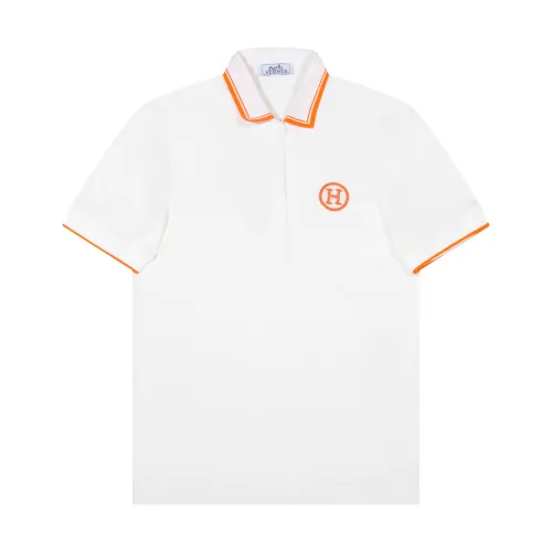 Hermes Luxury Brand Mens Short Sleeve T-Shirt Polo Shirt   
