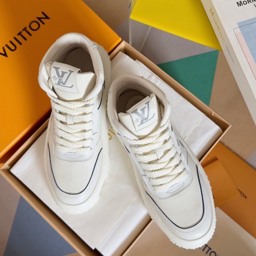 Louis Vuitton Mens Shoes Fashion Sneakers Design Luxury Brand LV Space Lander SNEAKER with Original Box  