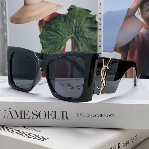 Saint Laurent YSL Sunglasses Luxury Brand Men Womens Sunglasses with Original Box  