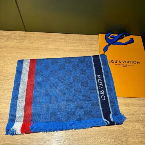 Louis Vuitton Scarves Men Womens Fashion Scarf with Original Box   