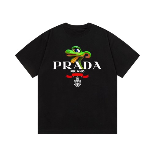 Prada Luxury Brand Men Womens Short Sleeve T-Shirt T shirts   