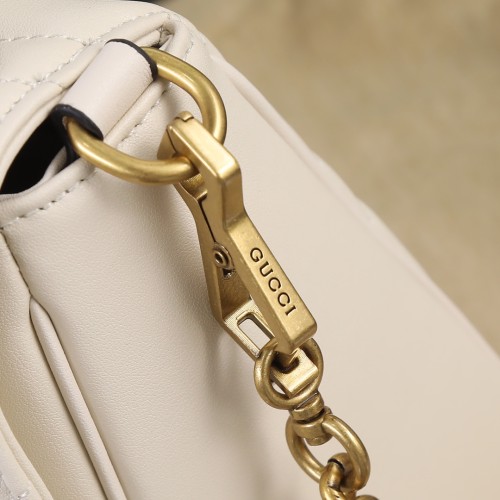 Gucci Womens Bags Shoulder Messenger Bag Luxury Brand Gucci Leather GG Marmont Small Top Handle Bag with Original Box 498110 DTDIT 1000