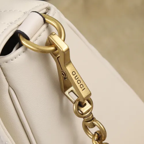 Gucci Womens Bags Shoulder Messenger Bag Luxury Brand Gucci Leather GG Marmont Small Top Handle Bag with Original Box 498110 DTDIT 1000