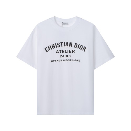 Doir Luxury Brand Women Mens Short Sleeve T-Shirt   