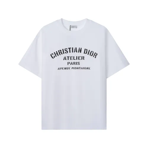 Doir Luxury Brand Women Mens Short Sleeve T-Shirt   