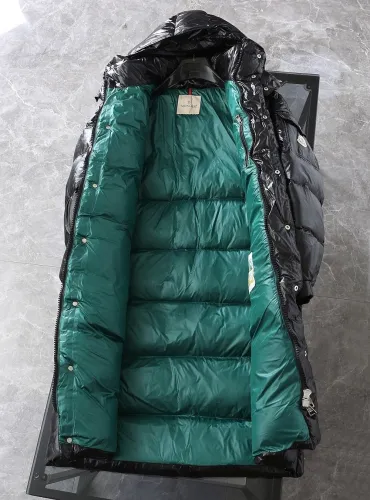 Moncler Womens Down Jacket Hanoverian Womens Long Coats Luxury Brand Fashion Design 90 Filled
