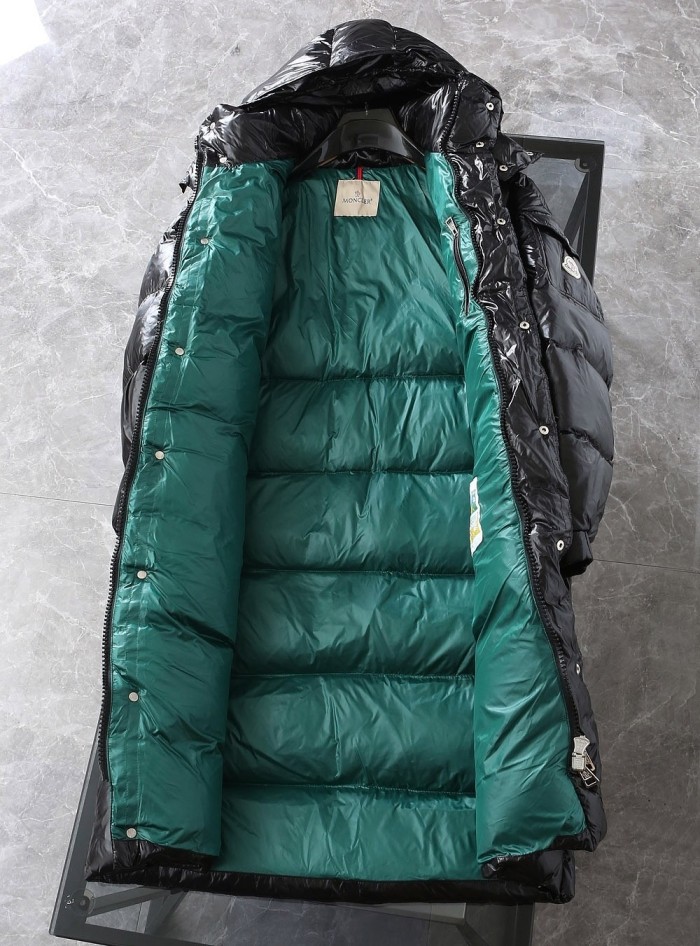 Moncler Womens Down Jacket Hanoverian Womens Long Coats Luxury Brand Fashion Design 90 Filled