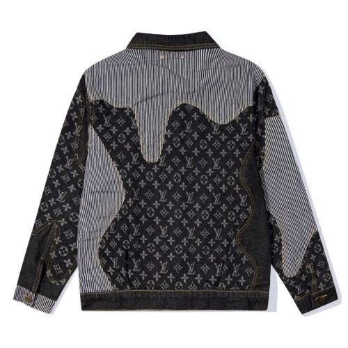 Louis Vuitton Men Womens Jackets Denim Coat Luxury Brand Mens Jackets Top Quality   
