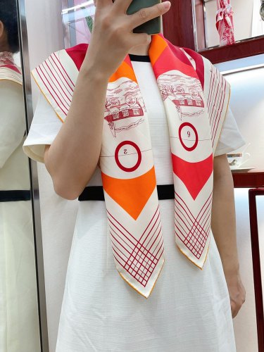 Hermes Scarves Womens Fashion Scarf Shawl 101