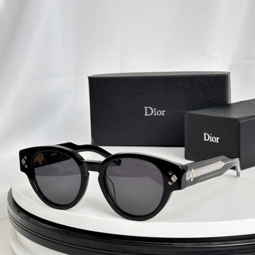 Dior Sunglasses Luxury Brand Men Womens Sunglasses with Original Box  Diamond R2I