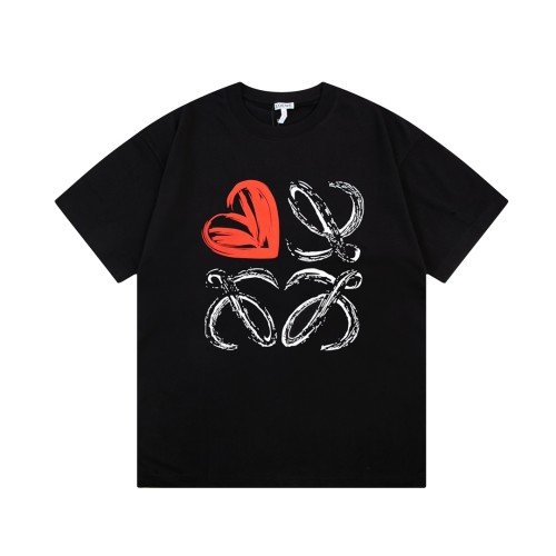 Loewe Luxury Brand Men Womens Short Sleeve T-Shirt   