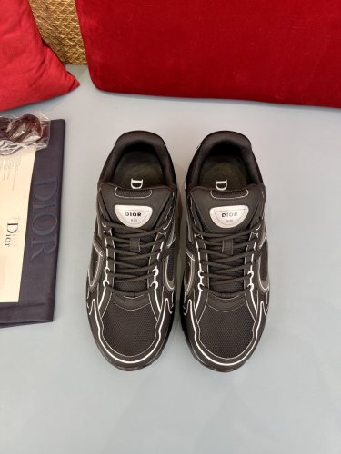 Dior Mens Shoes Sneakers Luxury Brand B30 SNEAKER Mesh and Technical Fabric 3SN279ZND_H000 with Original Box Whatsapp 