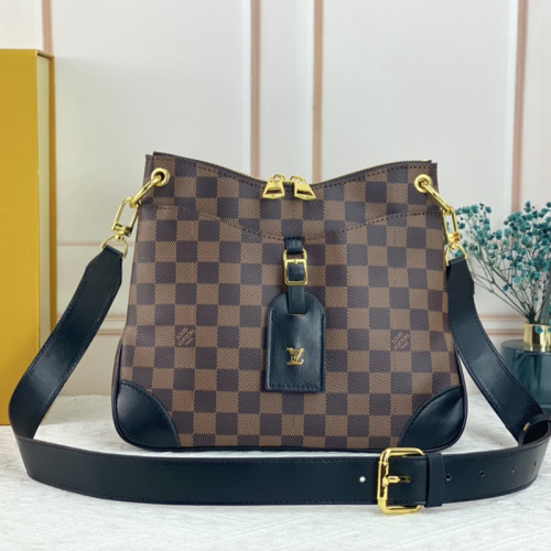Louis Vuitton Womens Bags Luxury Brand Fashion Type ODÉON MM Natural Monogram coated canvas M45354 with Original Box