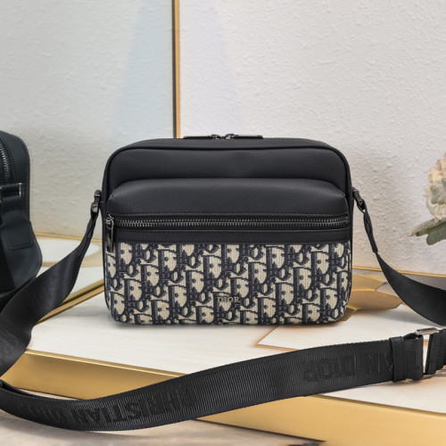 Dior Womens Mens Unisex Bag Shoulder Bags Luxury Brand Design Rider 2.0 Zipped Messenger Bag with Original Box  