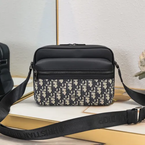 Dior Womens Mens Unisex Bag Shoulder Bags Luxury Brand Design Rider 2.0 Zipped Messenger Bag with Original Box  