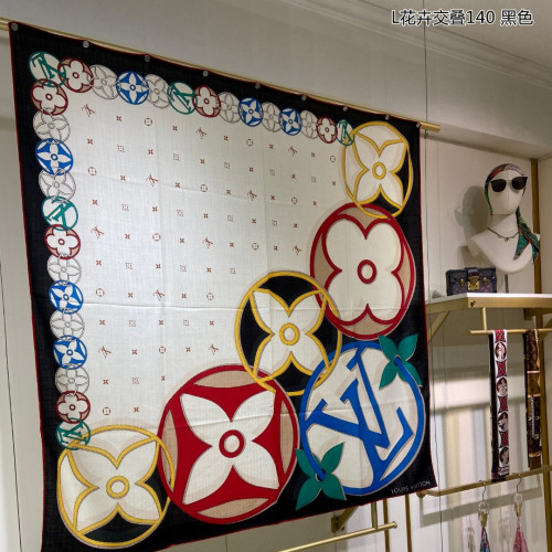 Louis Vuitton Scarves Womens Fashion Scarf with Original Box   