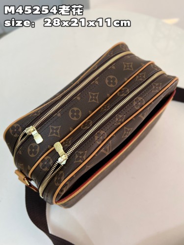 Louis Vuitton Womens Bags Shoulder Bag Luxury Brand Fashion Type M45254 Reporter  