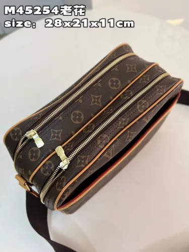 Louis Vuitton Womens Bags Shoulder Bag Luxury Brand Fashion Type M45254 Reporter  