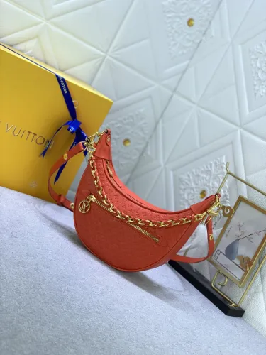 Louis Vuitton Womens Bags Messenger Shoulder Bags Luxury Brand Nicolas Ghesquière Croissant Bag with Original Box M81098  