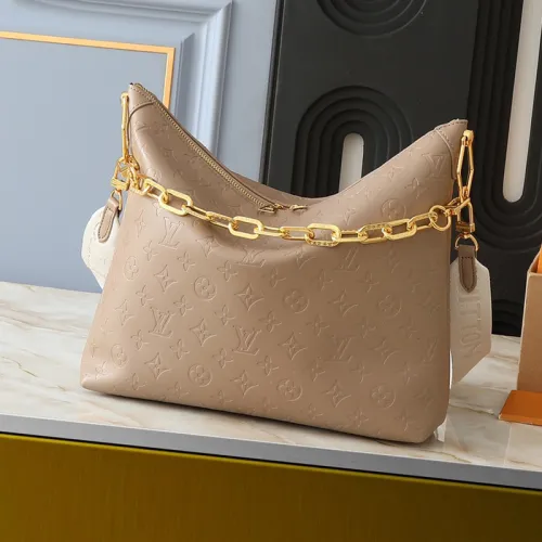 Louis Vuitton Womens Bags Messenger Shoulder Bags Luxury Brand COUSSIN MM M20771 with Original Box Monogram Canvas   