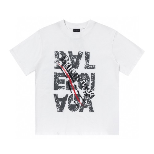 Balenciaga Luxury Brand Women Mens Short Sleeve T-Shirt   