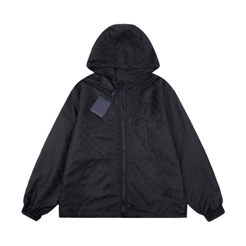 Louis Vuitton Men Womens Hoodie Coat Luxury Brand Mens Jacket Top Quality   