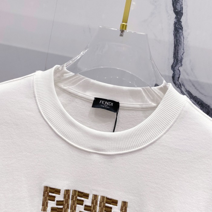Fendi Womens Mens Sweatshirt Luxury Brand Mens Sweatshirts   
