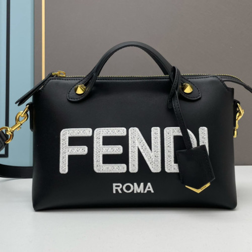 Fendi Womens Bags Shoulder Handbags Luxury Brand Fendi Roma Handbag with Original Box
