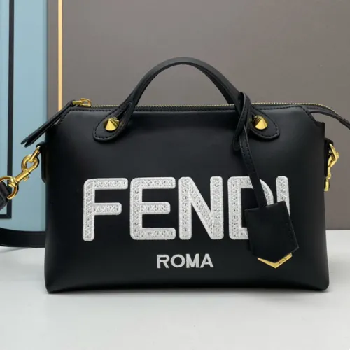 Fendi Womens Bags Shoulder Handbags Luxury Brand Fendi Roma Handbag with Original Box