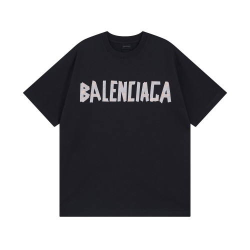 Balenciaga Luxury Brand Women Mens Short Sleeve T-Shirt   