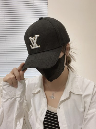 Louis Vuitton Womens Mens Cap Baseball Hat Luxury Brand with Original Box  