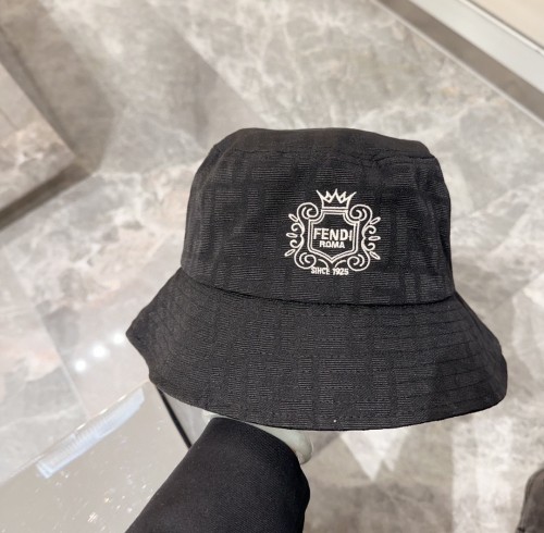 Fendi Men Womens Bucket Hat Luxury Brand Design Fendi Cap with Original Box  