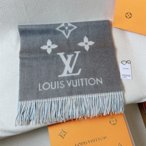 Louis Vuitton Scarves Men Womens Fashion Scarf Reykjavik Gradient Scarf with Original Box   