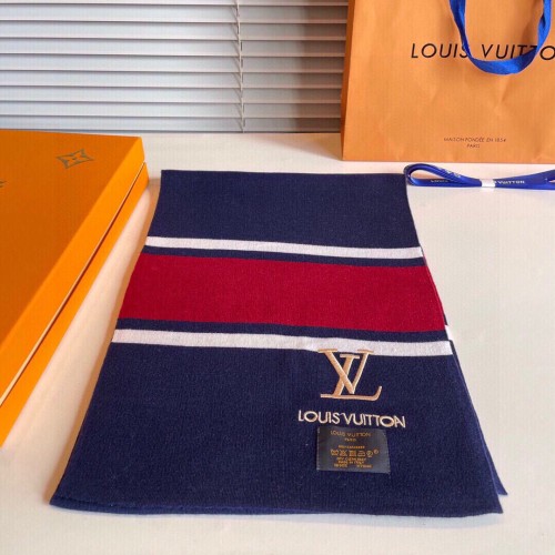 Louis Vuitton Scarves Men Womens Fashion Scarf with Original Box   