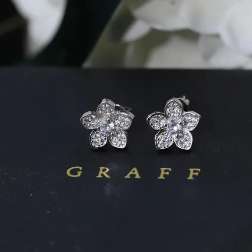 Graff Luxury Womens Earrings with Original Box