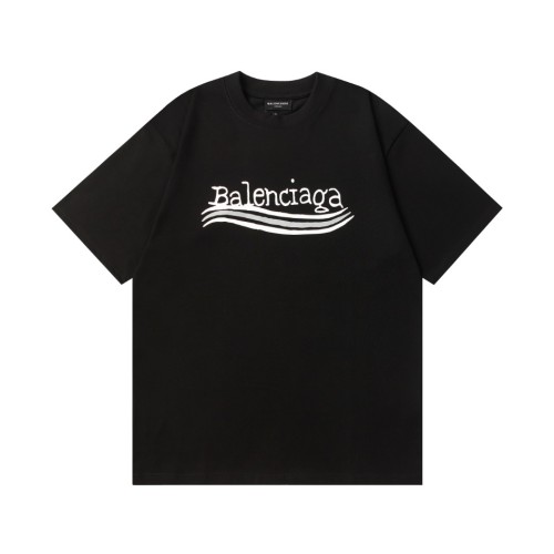 Balenciaga Luxury Brand Women Mens Short Sleeve T-Shirt   
