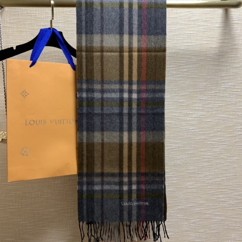 Louis Vuitton Scarves Men Womens Fashion Scarf with Original Box   