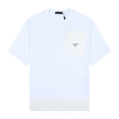 Prada Luxury Brand Women Mens Short Sleeve T-Shirt   