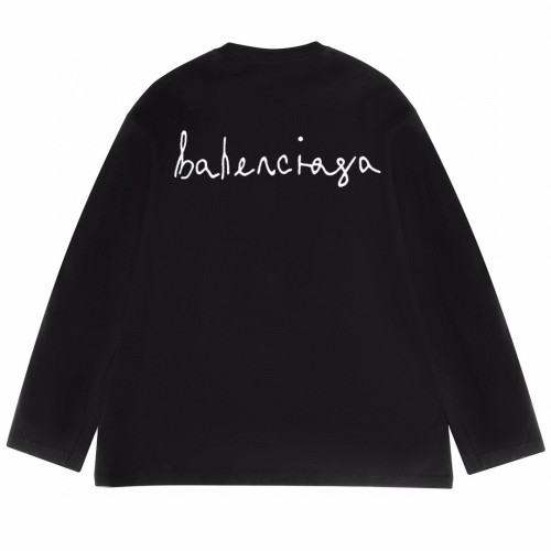 Balenciaga Luxury Brand Women Mens Long Sleeve T-Shirt   
