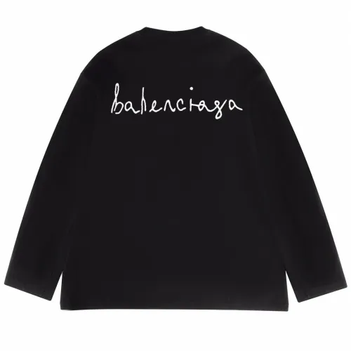 Balenciaga Luxury Brand Women Mens Long Sleeve T-Shirt   