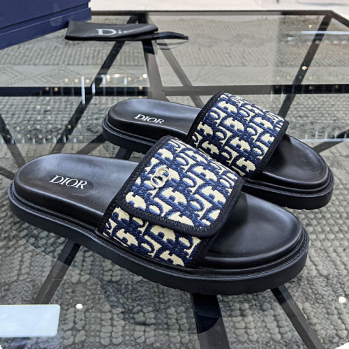 Dior Men Shoes Sandals Luxury Brand Fashion DIOR AQUA SANDAL with Original Box 3SA135ZSA_H969 Whatsapp 