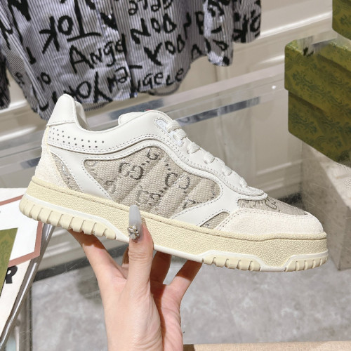 Gucci Mens Shoes Sneakers Luxury Brand Fashion Men's Gucci Re-Web trainer in leather with Original Box Whatsapp 